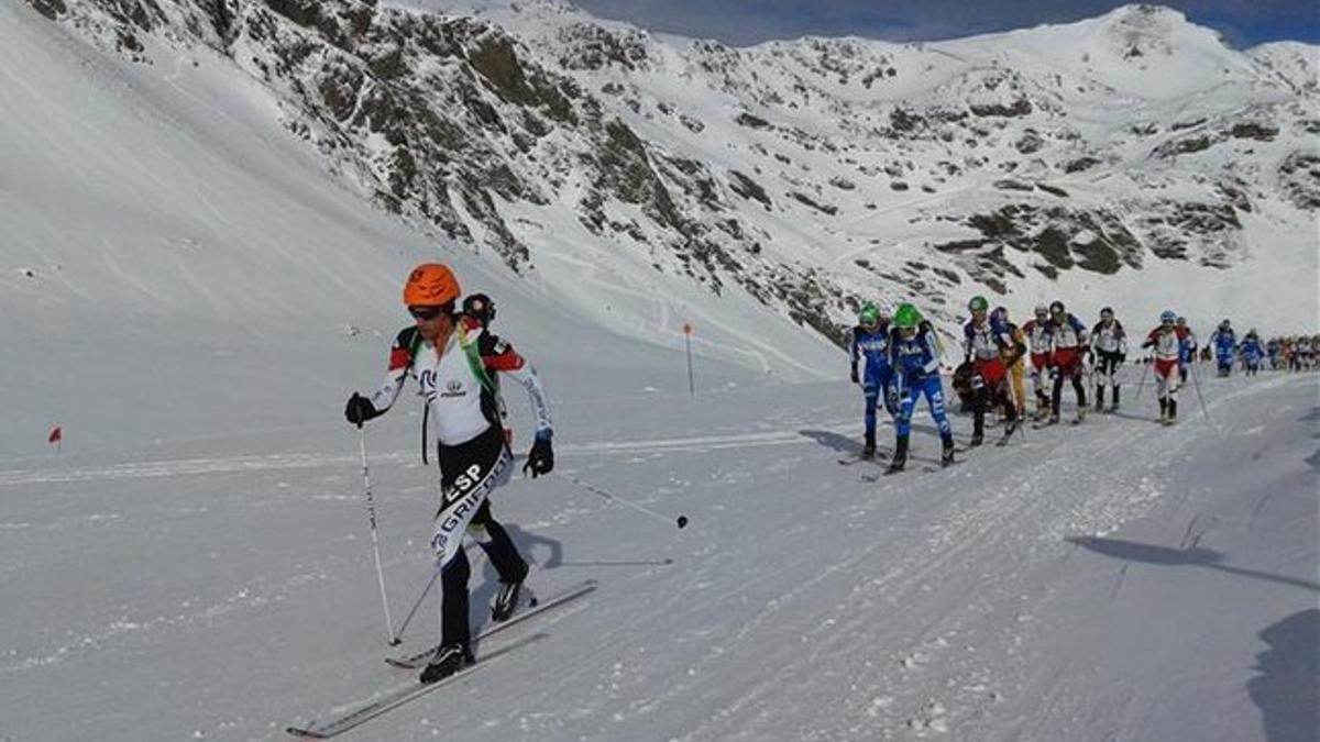 Kilian Jornet en la Font Blanca