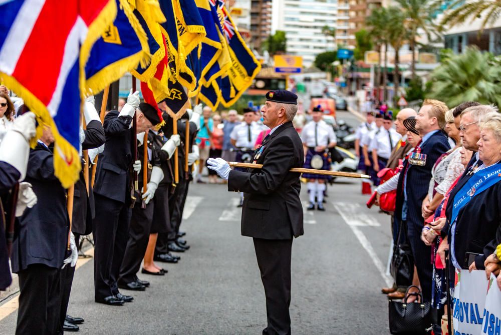 Los británicos celebran en Benidorm el Poppy Appeal