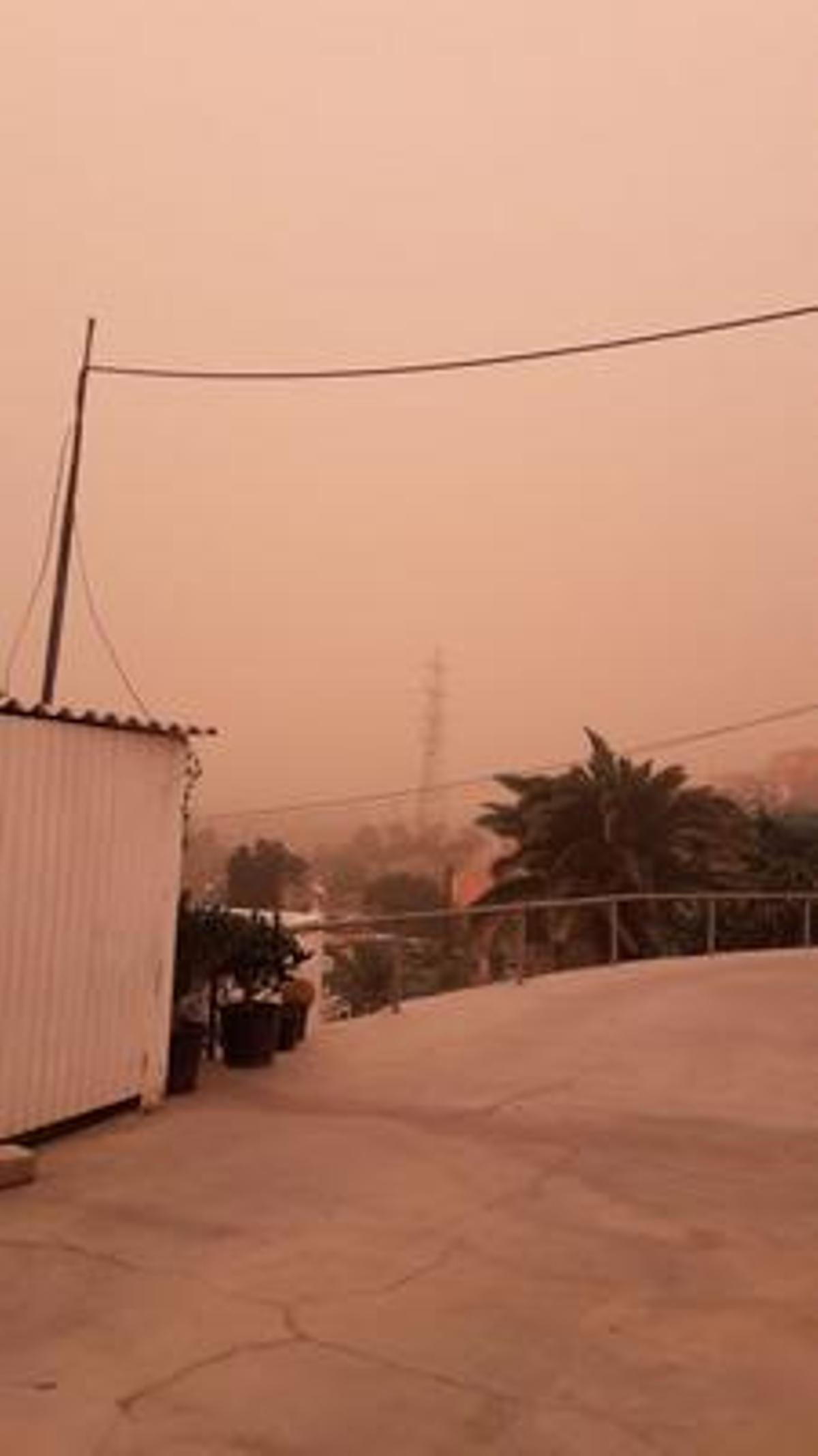 Segundo día de intensa calima en Canarias