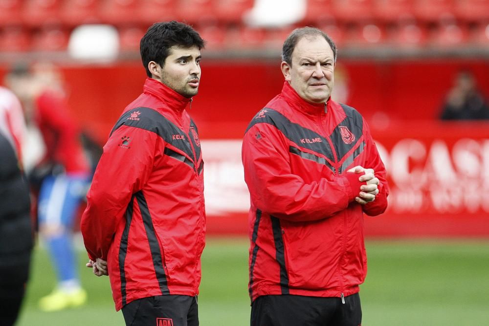 El partido entre el Sporting y el Alcorcón, en imágenes