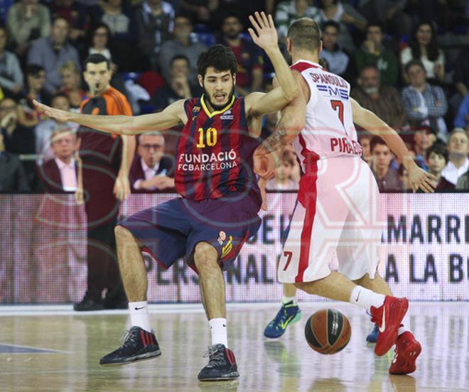 FC Barcelona, 63 - Olympiacos, 76