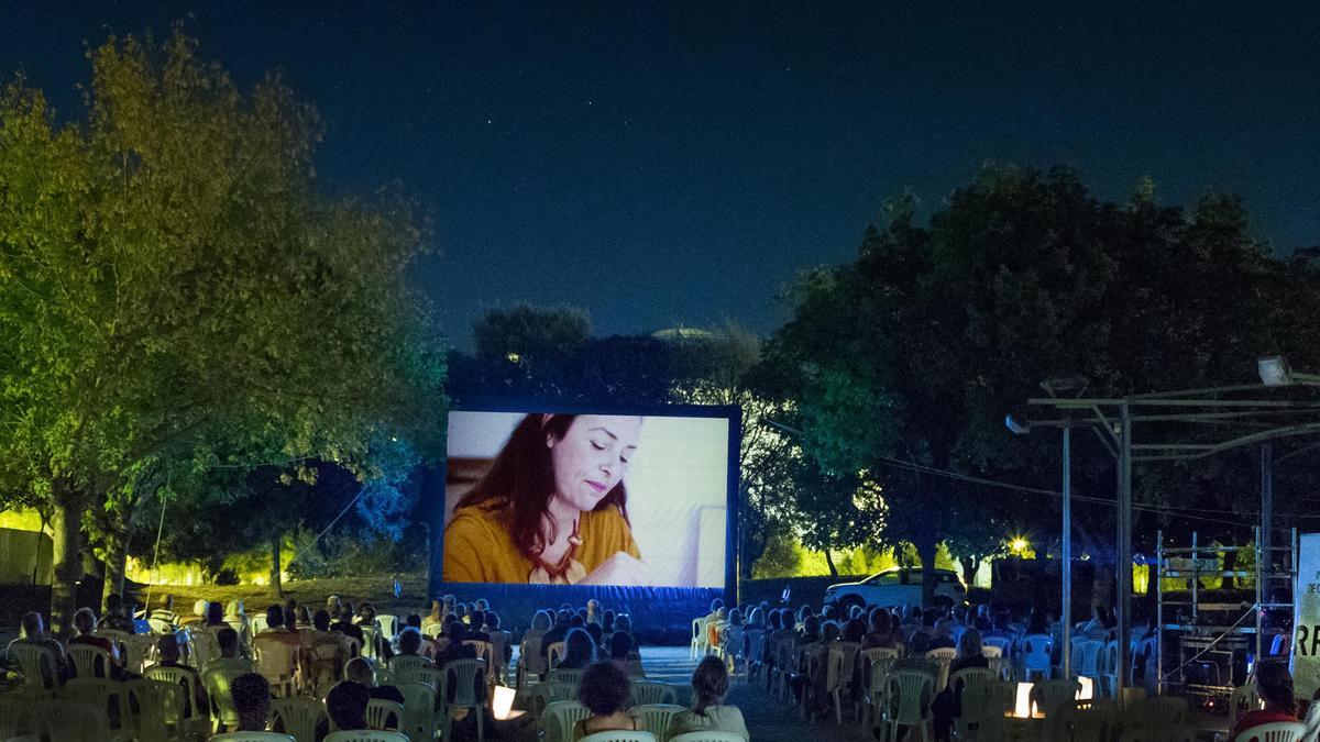 Proyecciones en Dénia durante el festival del pasado año