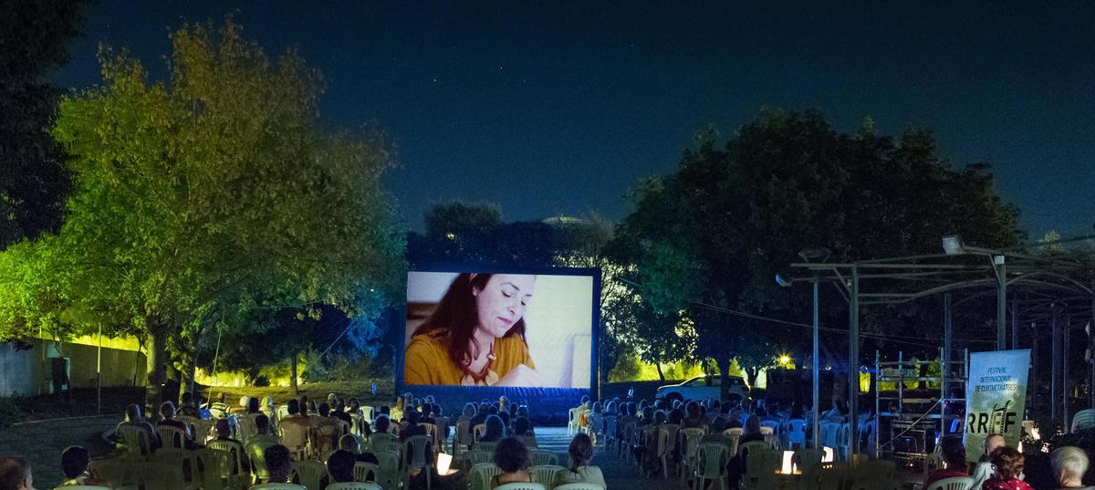 Proyecciones en Dénia durante el festival del pasado año