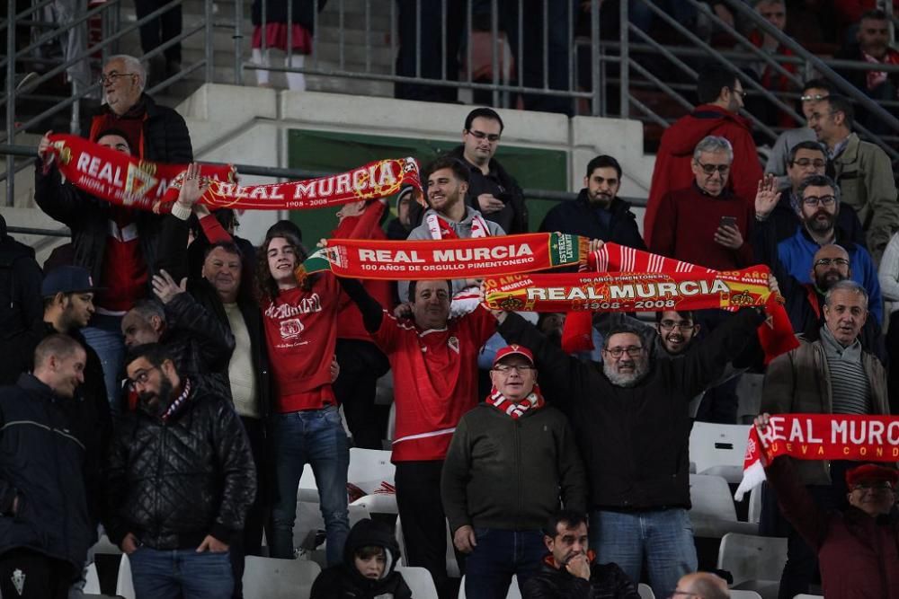 Ambiente en las gradas del Real Murcia - FC Cartagena