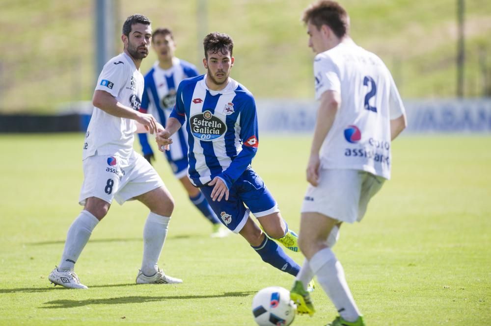 El Fabril se lleva el derbi coruñés ante el Silva