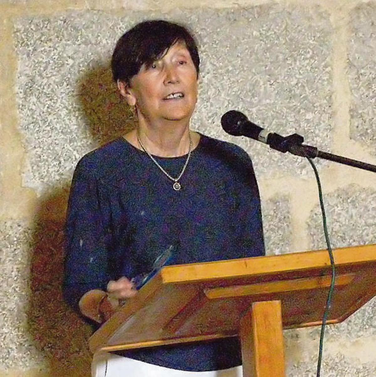 La historiadora Isolina Rionegro. //FdV