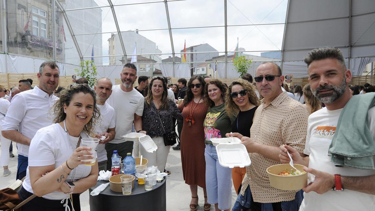 Ambiente na carpa durante a edición pasada.