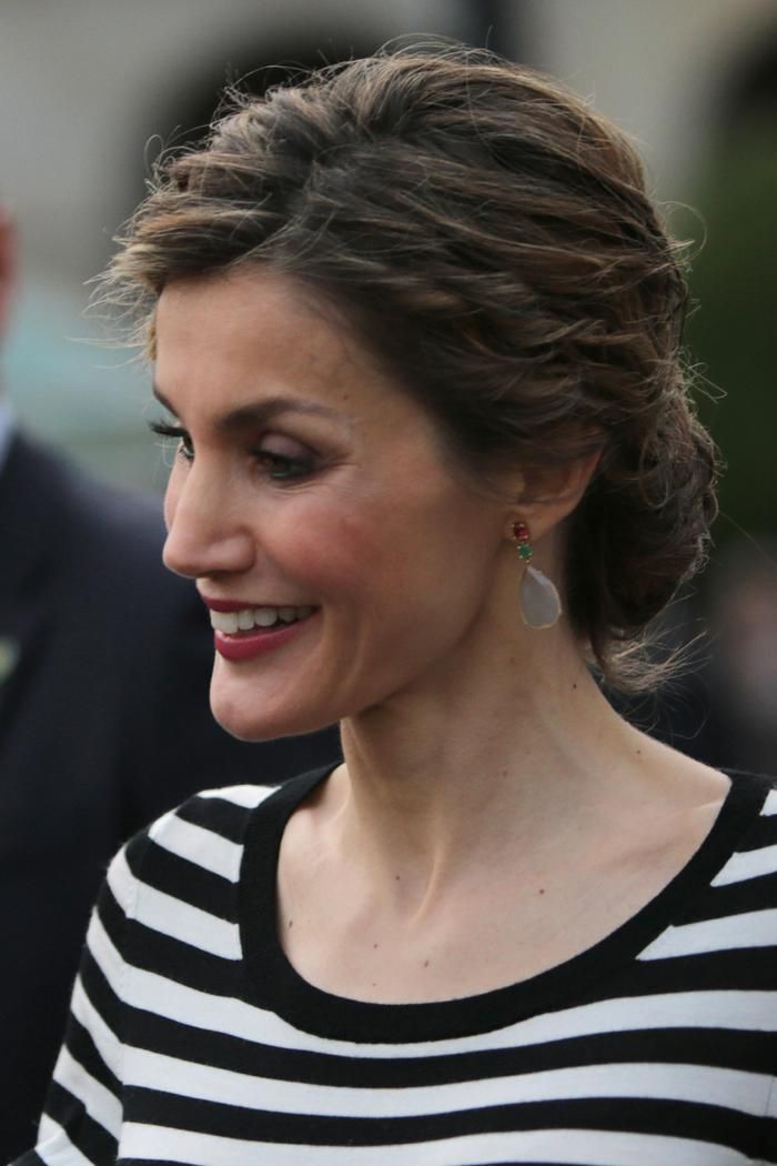 Letizia Ortiz con pendientes de Tous