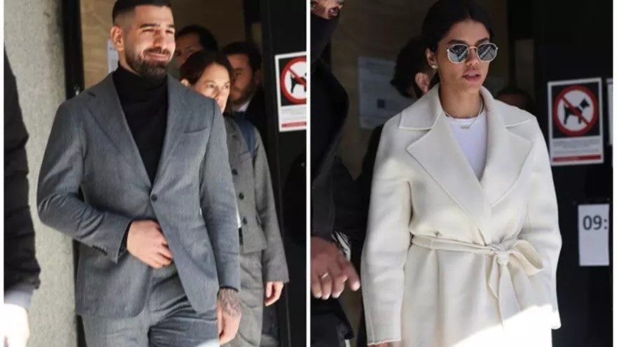 Ilia Topuria se muestra muy tranquilo en su llegada al juzgado: "Mi prioridad es mi hija"