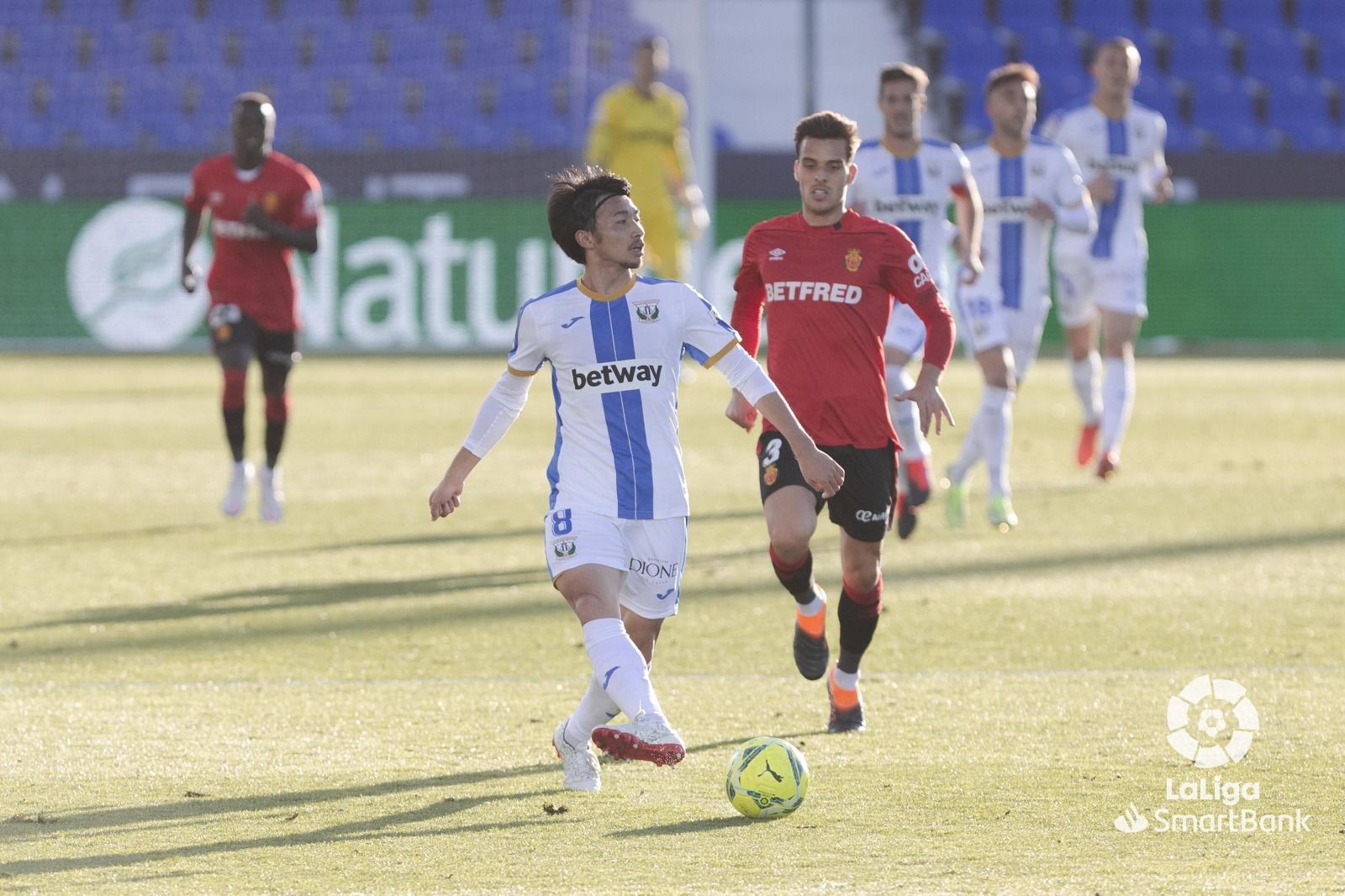 El Mallorca exhibe poderío en Leganés