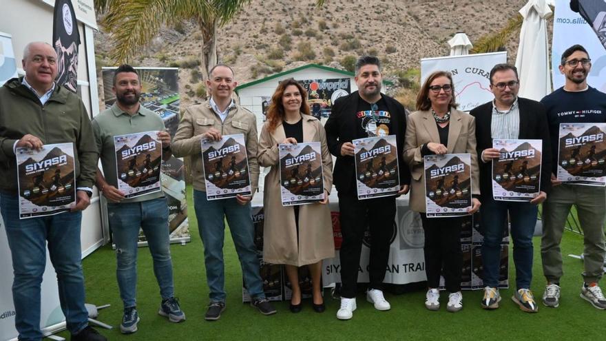 Presentación de la Siyasa Gran Trail que recorrerá el Valle de Ricote el 11 de octubre. | JOSÉ BERMÚDEZ