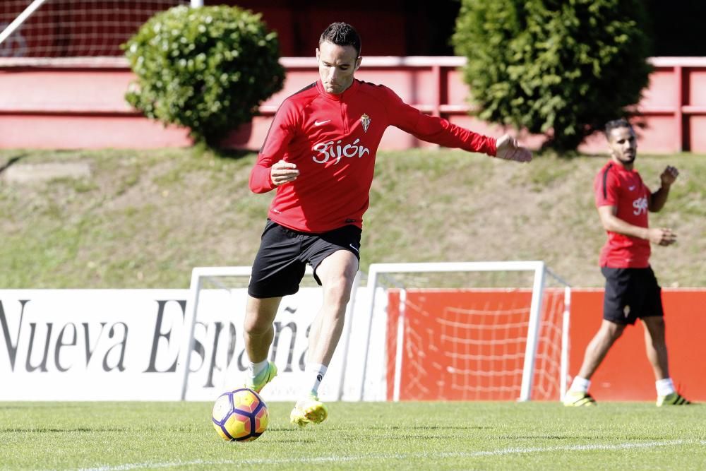 Entrenamiento del Sporting