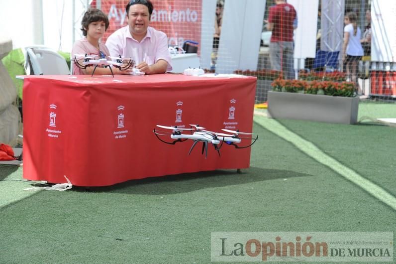 Drones y realidad virtual en la Plaza Circular de Murcia