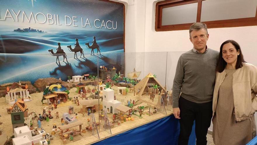 El belén de Playmobil de Cullera crece con nuevas escenas y alcanza las 230 figuras