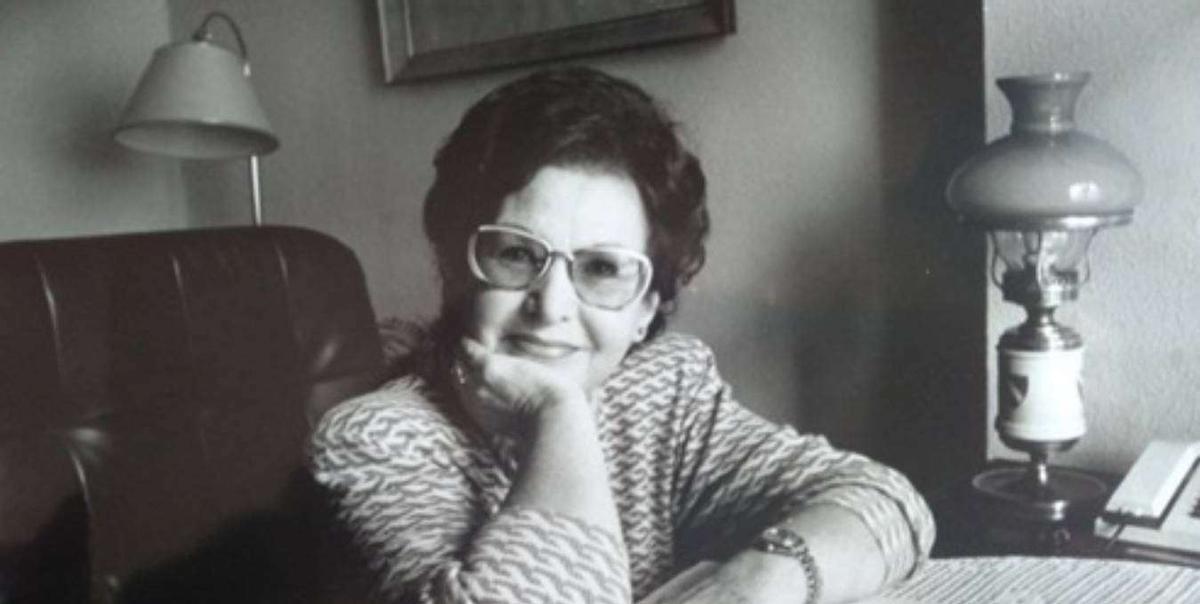 La escritora María Beneyto.