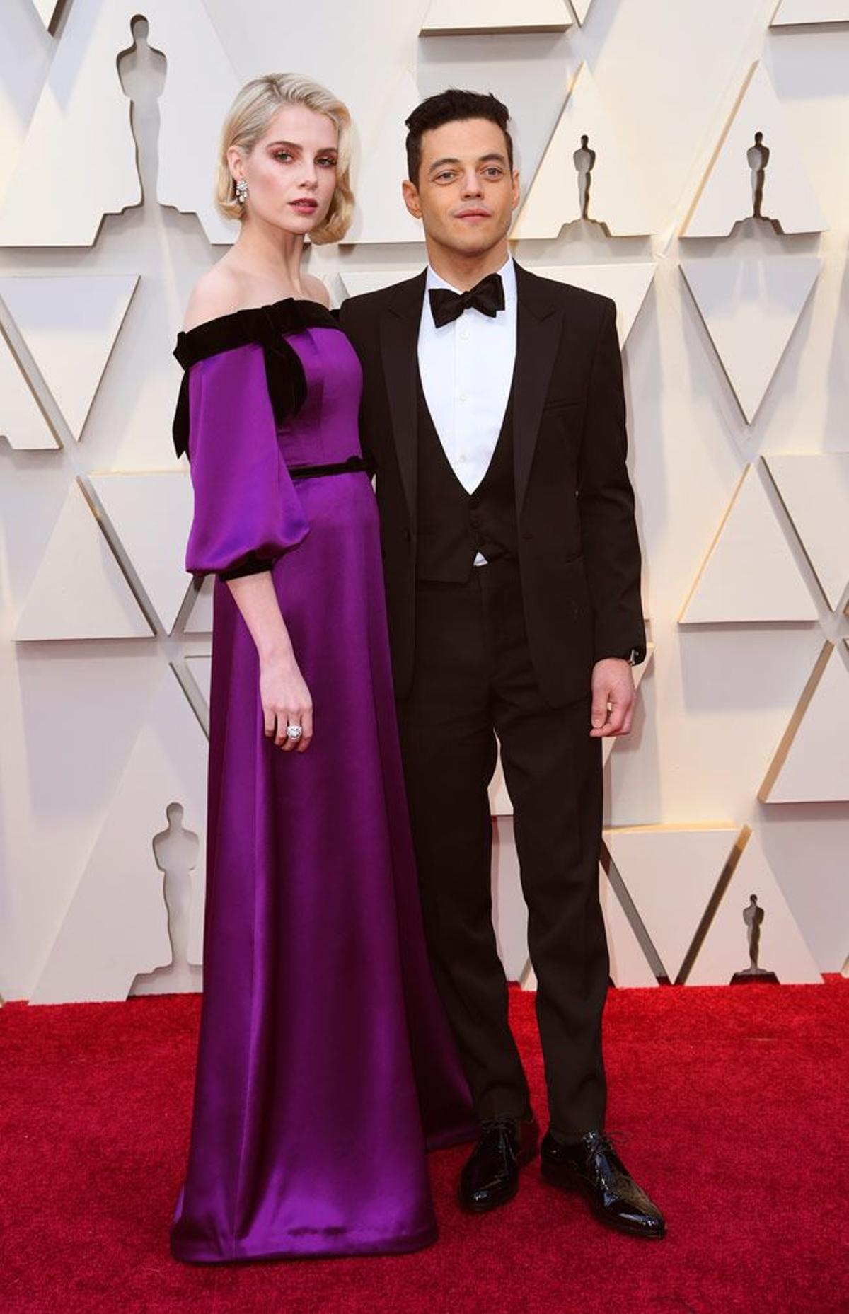 Premios Oscar 2019, Lucy Boynton y Rami Malek