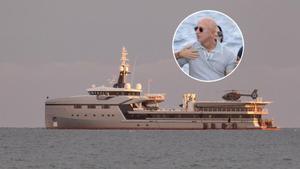 Jeff Bezos y Lauren Sánchez en Mallorca: Así se desplaza en helicóptero privado el millonario fundador de Amazon y su novia.