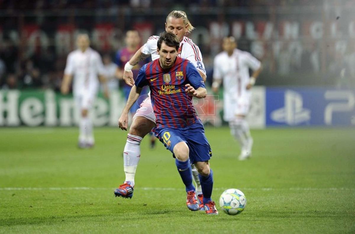 Las mejores imágenes del Milan-Barça