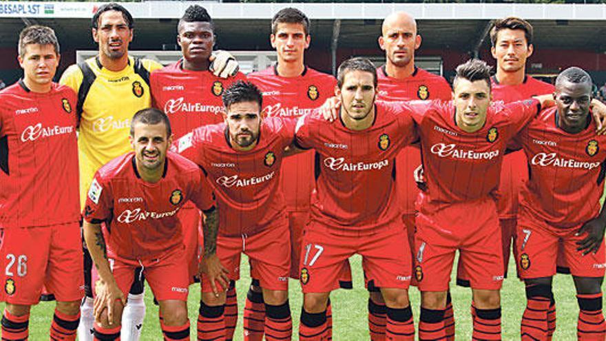 Once titular El primer Real Mallorca de Oltra