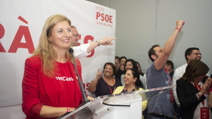 Amparo Marco y el PSPV de Castelló celebran los buenos resultado electorales