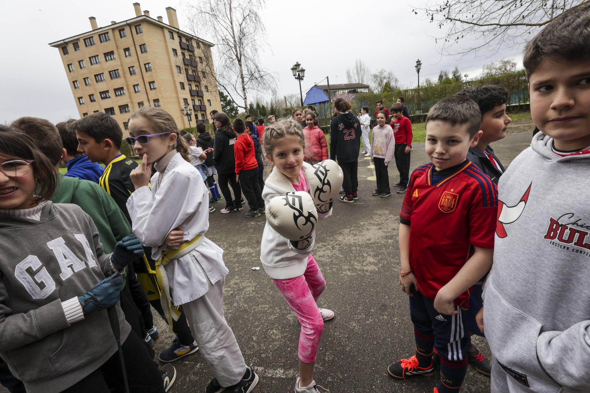 Las olimpiadas en el colegio Poeta Ángel González