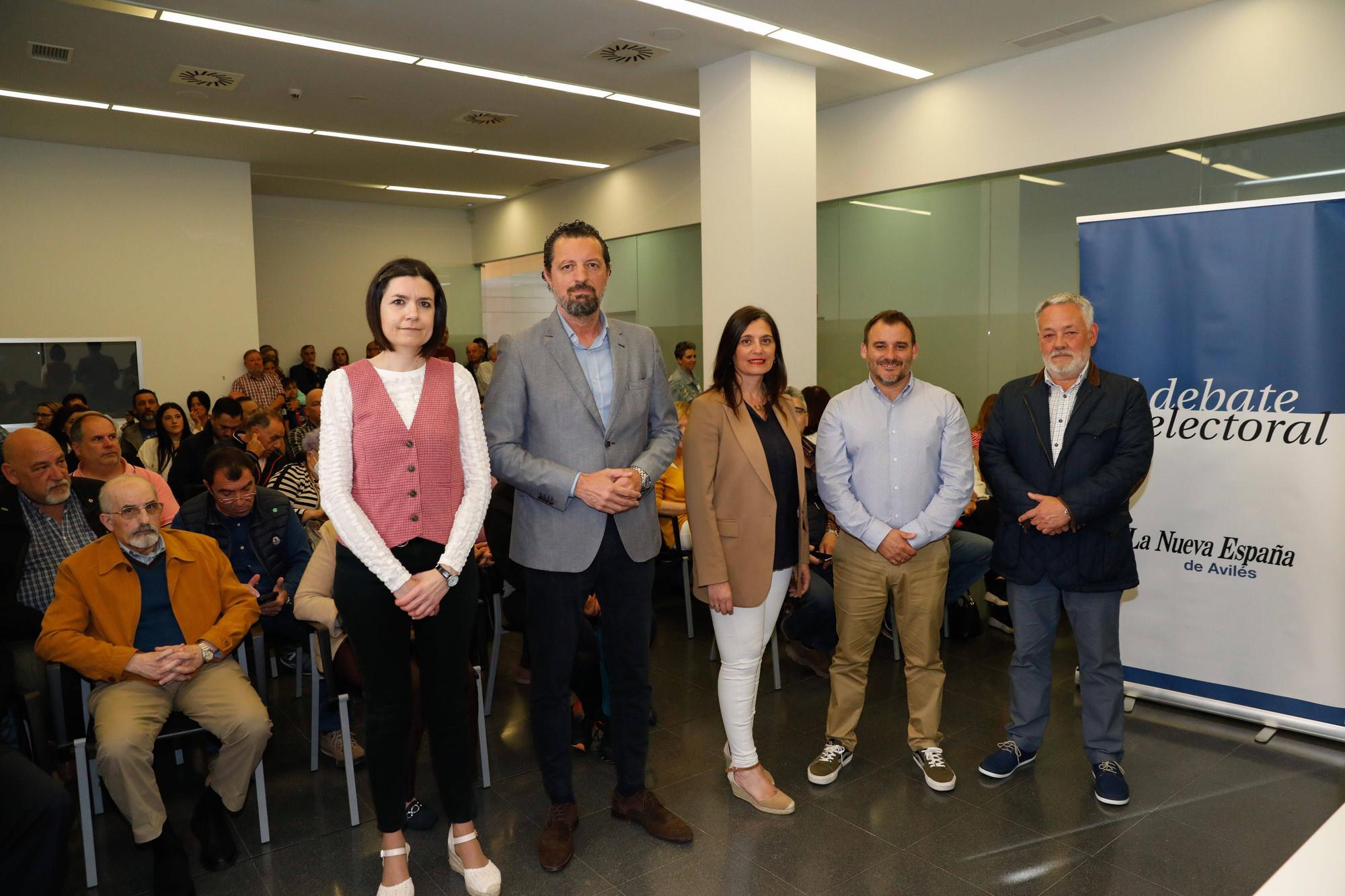 EN IMÁGENES: Así fue el debate electoral organizado por LA NUEVA ESPAÑA en Castrillón