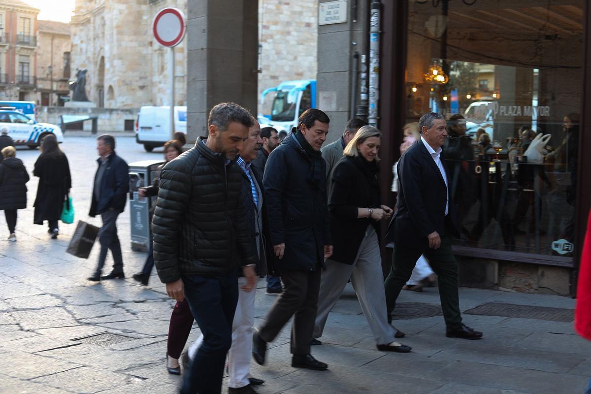 Las imágenes del acto de campaña de Mañueco en Zamora