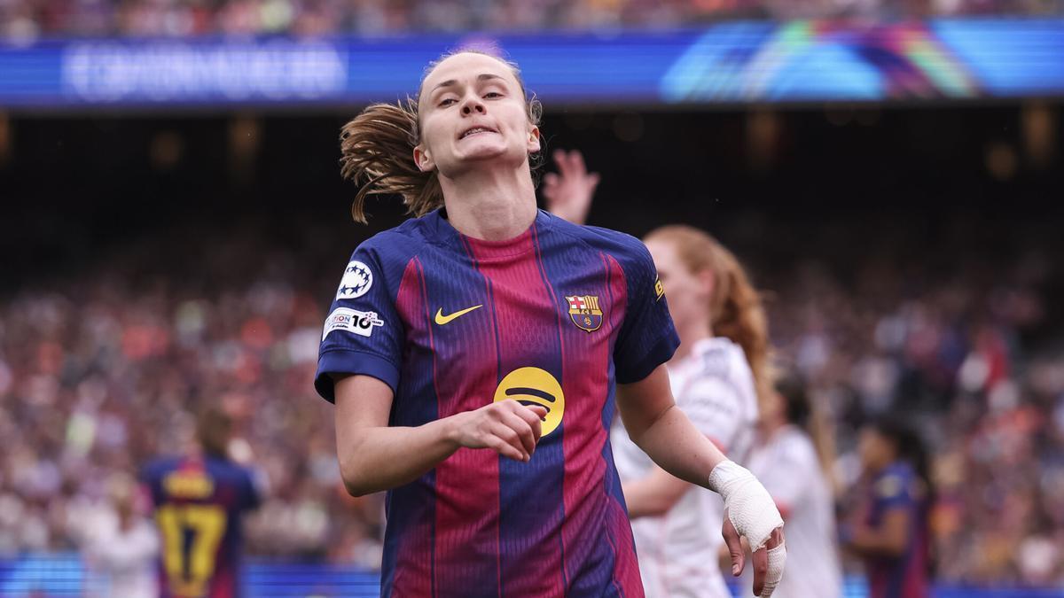 Caroline Graham: "Es un orgullo estar en un equipo con tanta calidad"