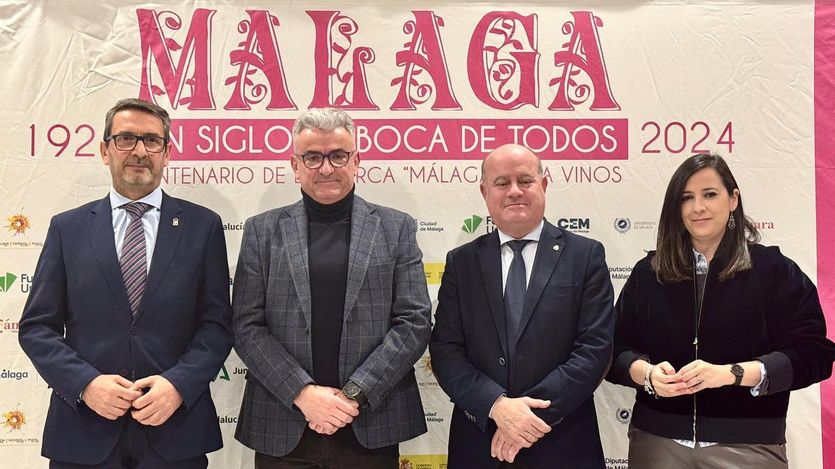 Antequera pone el broche de oro al centenario de ‘Málaga’ para vinos.