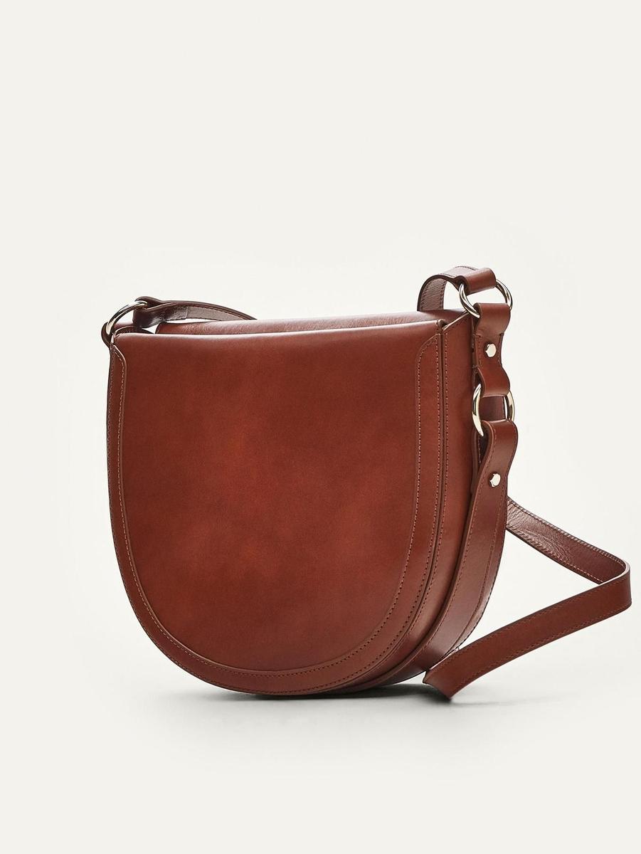 Bolsos Massimo Dutti: bandolera luna