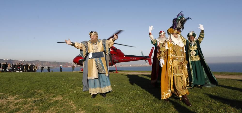 Los Reyes Magos ya están en Gijón