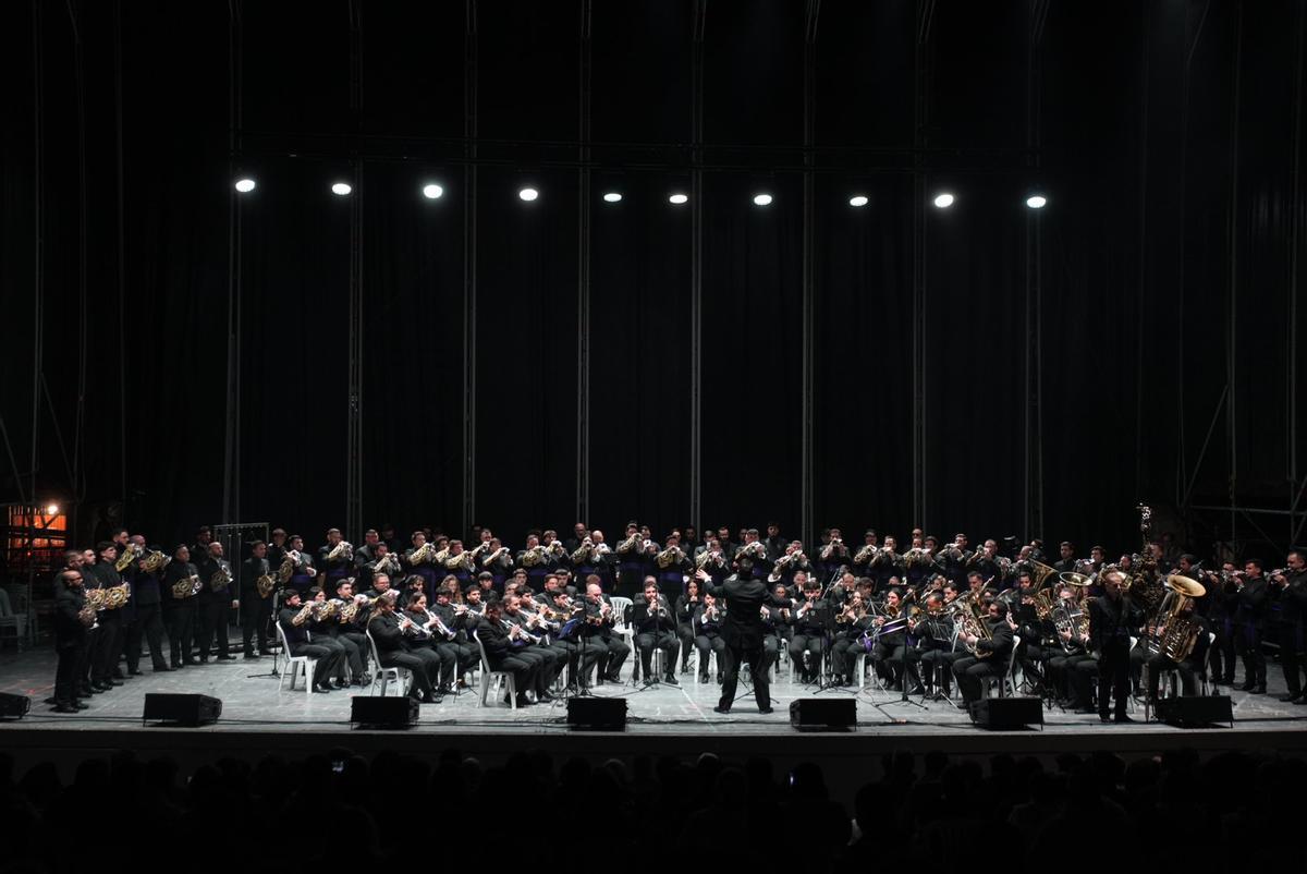 Festival de bandas de Semana Santa en la Axerquía de Córdoba
