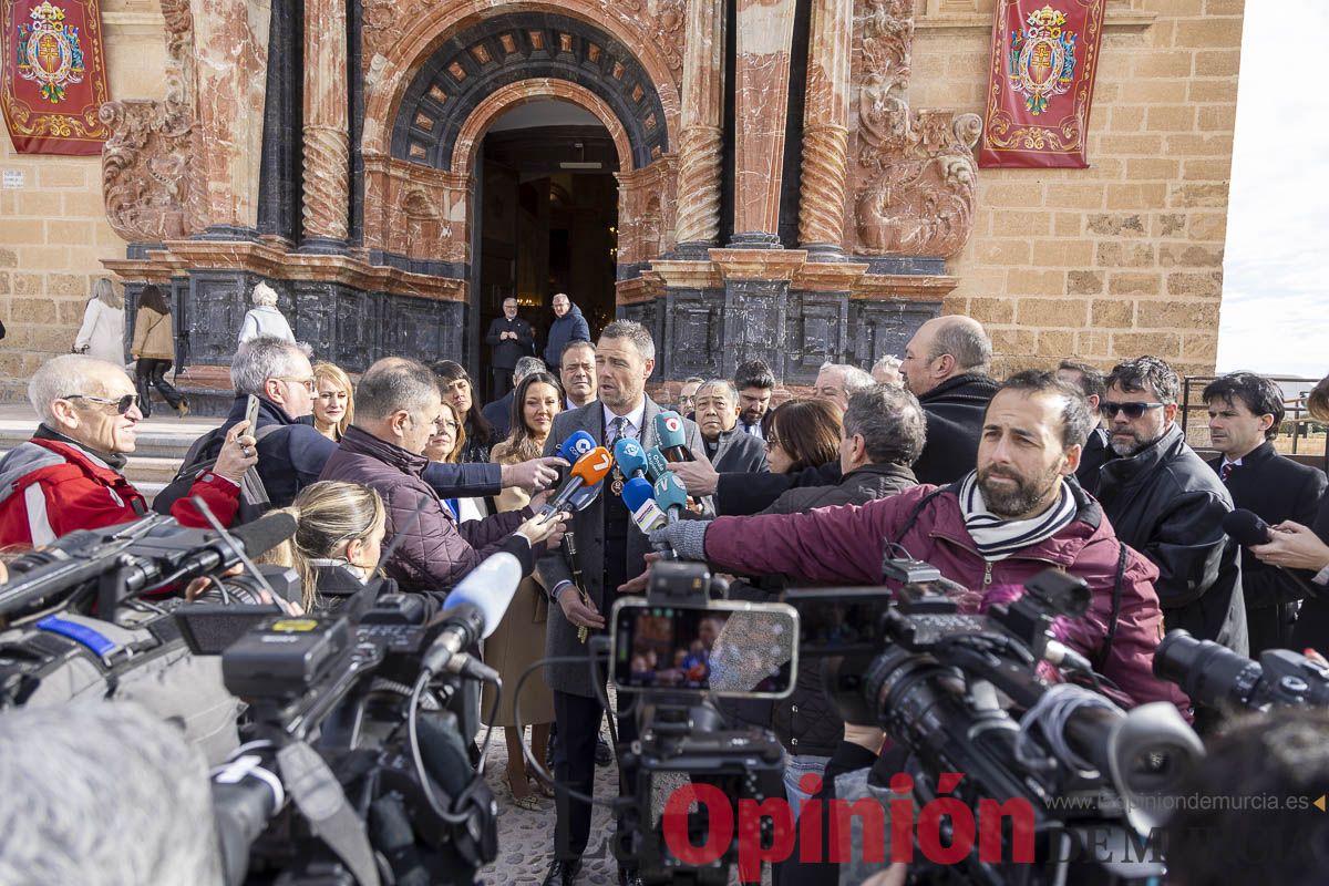 Clausura Año Jubilar de Caravaca (recepción de invitados)