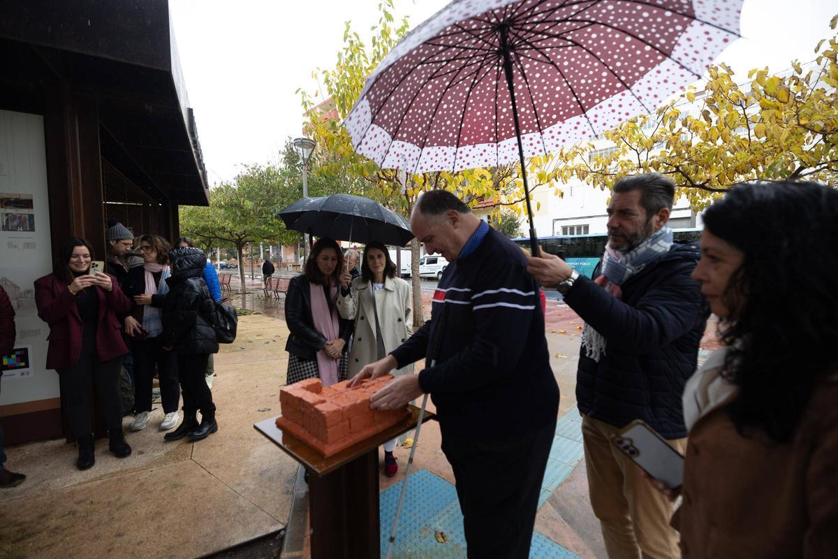 Todas las fotos de la presentación de las mejoras de accesibilidad del mausoleo romano en el Parque de la Paz