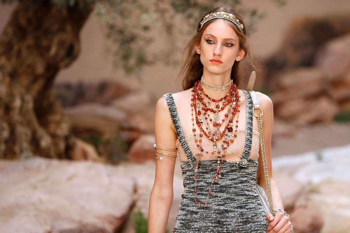 Chanel Colección Crucero 2018: collares maxi