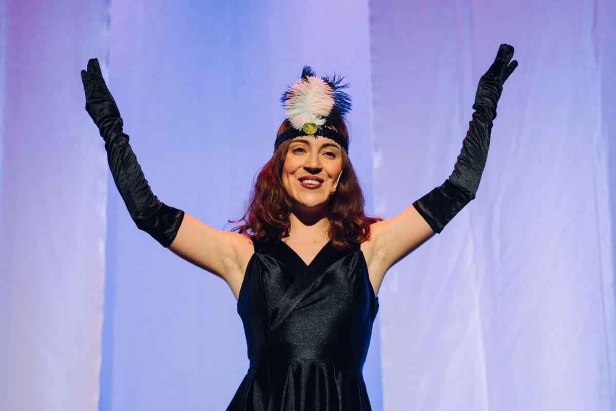 Maria Garalve, la otra intérprete y narradora de 'La gran màgia'.