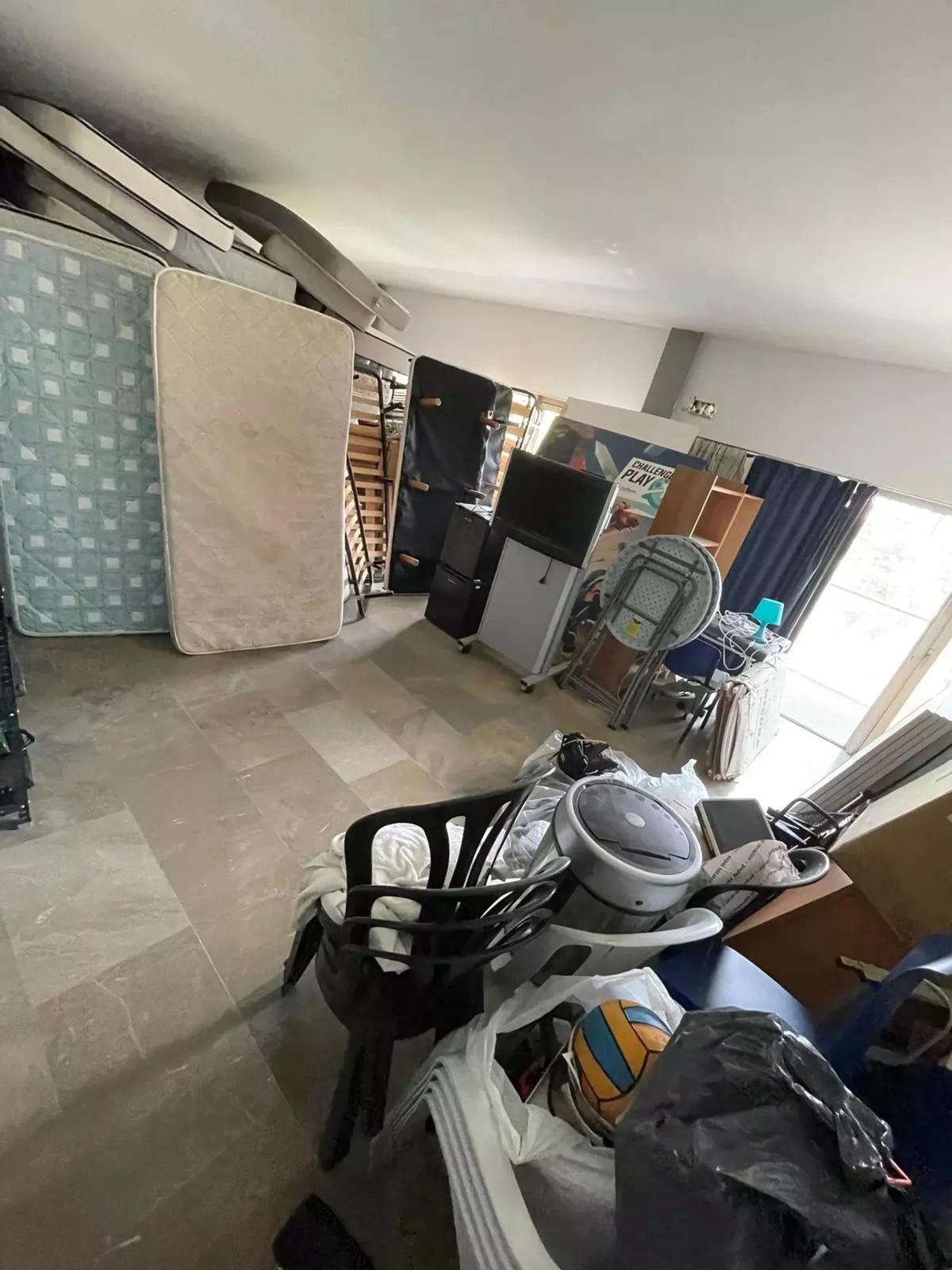 Así está el interior de la residencia de deportistas de la Petxina