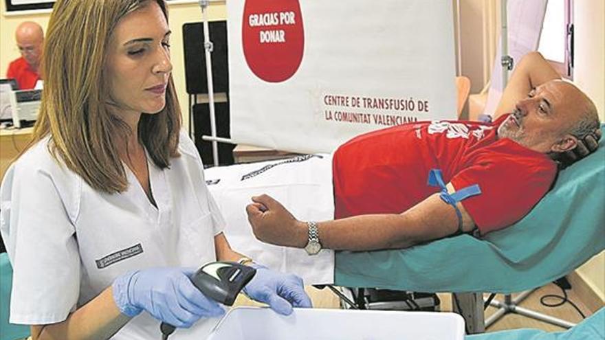 Castelló abre un punto de donación de sangre en pleno centro urbano