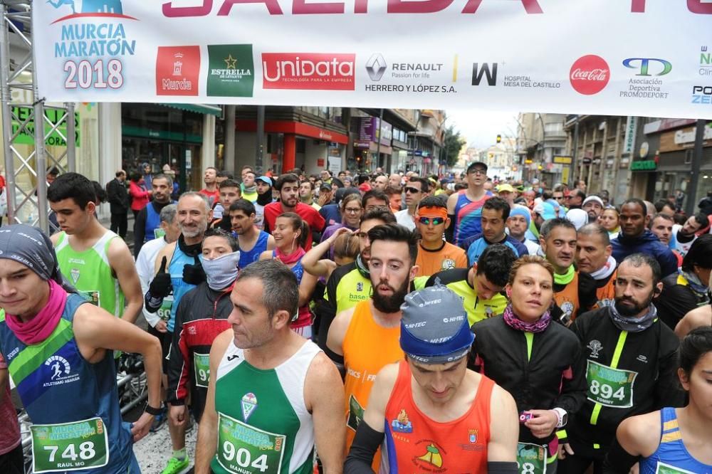 Salida 10Km de la Maratón de Murcia