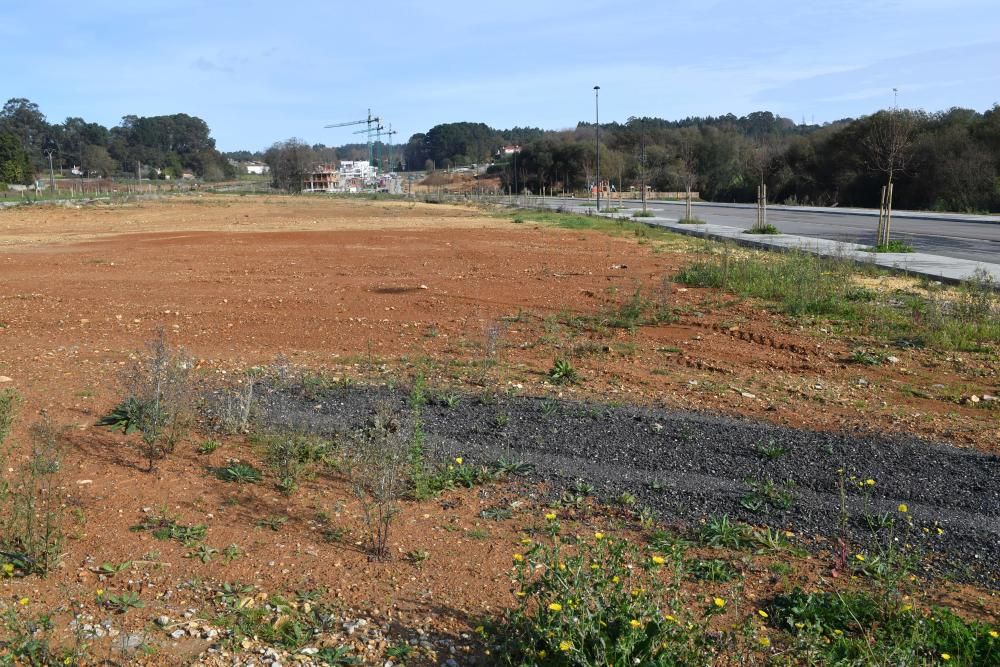 Obras de la urbanización Finca de Xaz