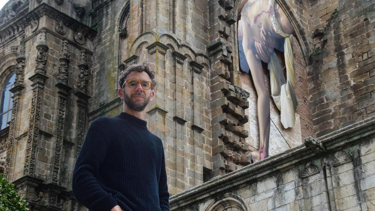 El Descendimiento de Brea, nominado a mejor mural del mundo en 2025.