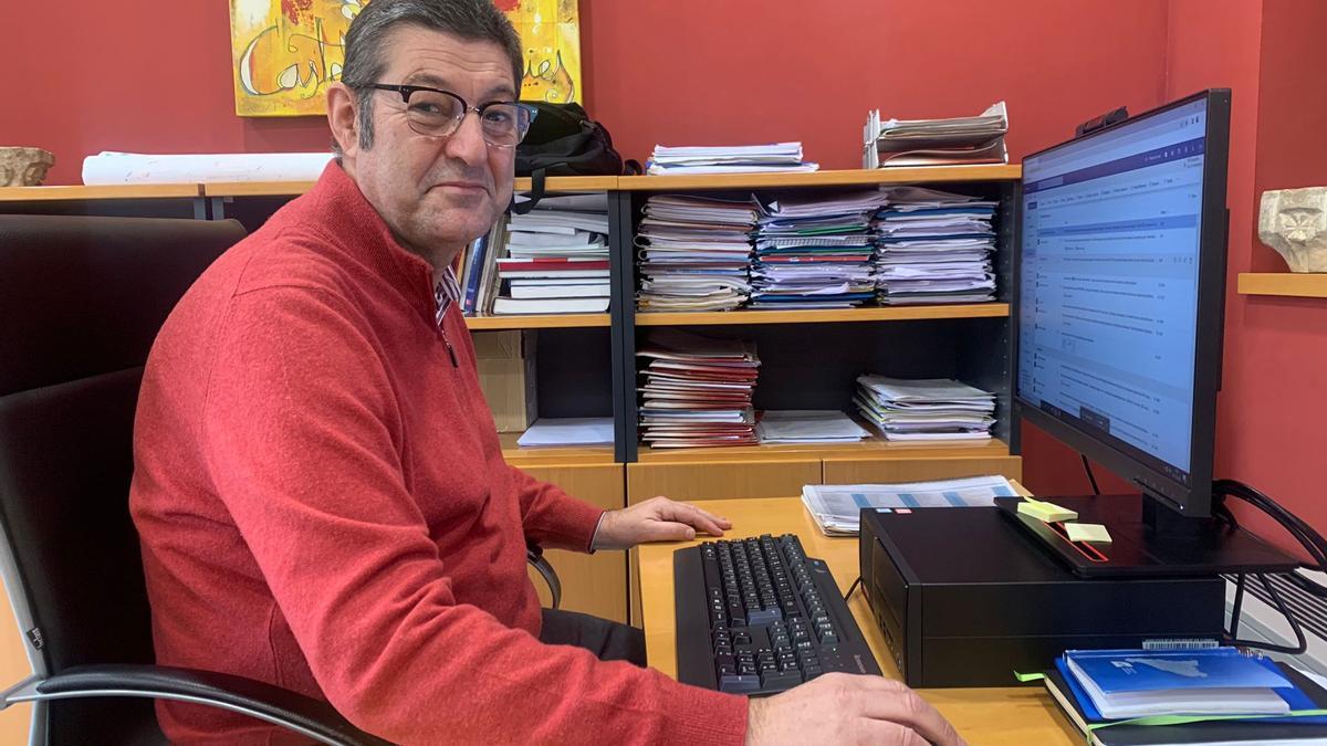 L'alcalde Salvi Güell a la trobada online del mes de desembre