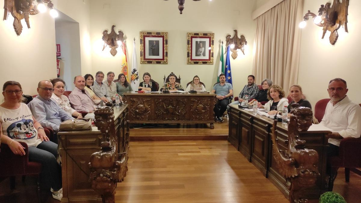 Pleno del Ayuntamiento de Aguilar.