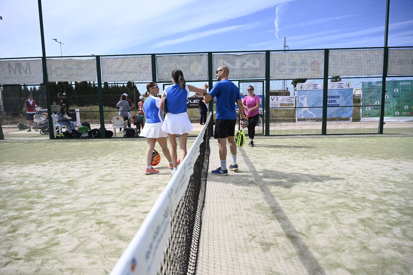 Las mejores imágenes de la jornada de pádel solidario de la Gaiata 15 en Castelló