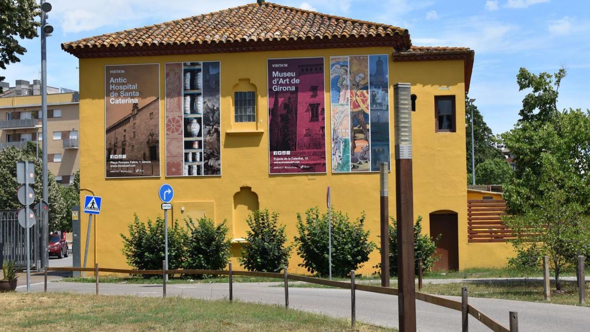 L’antiga «casa del director» a l’entrada de l’hospital Santa Caterina.  | ACN / IAS