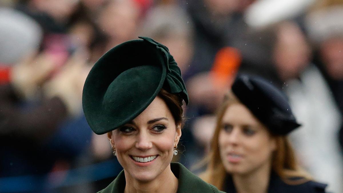 El look de Kate Middleton en la misa de Navidad