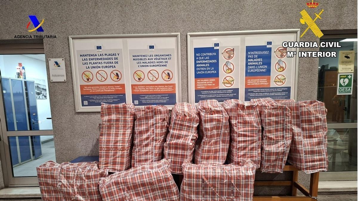 Tacabo de contrabando intervenido en el puerto de Algeciras.