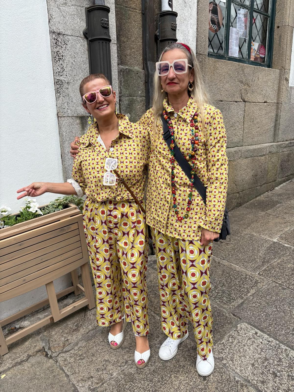 Paz Gil y Loli Hernández, de Santiago, disfrutarán de la jornada festiva.