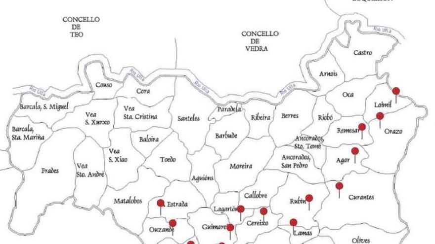 La nueva línea de alta tensión afecta a 62 nucleos rurales y 1.250 vecinos