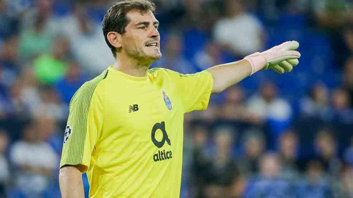 Iker Casillas fichó por el Oporto